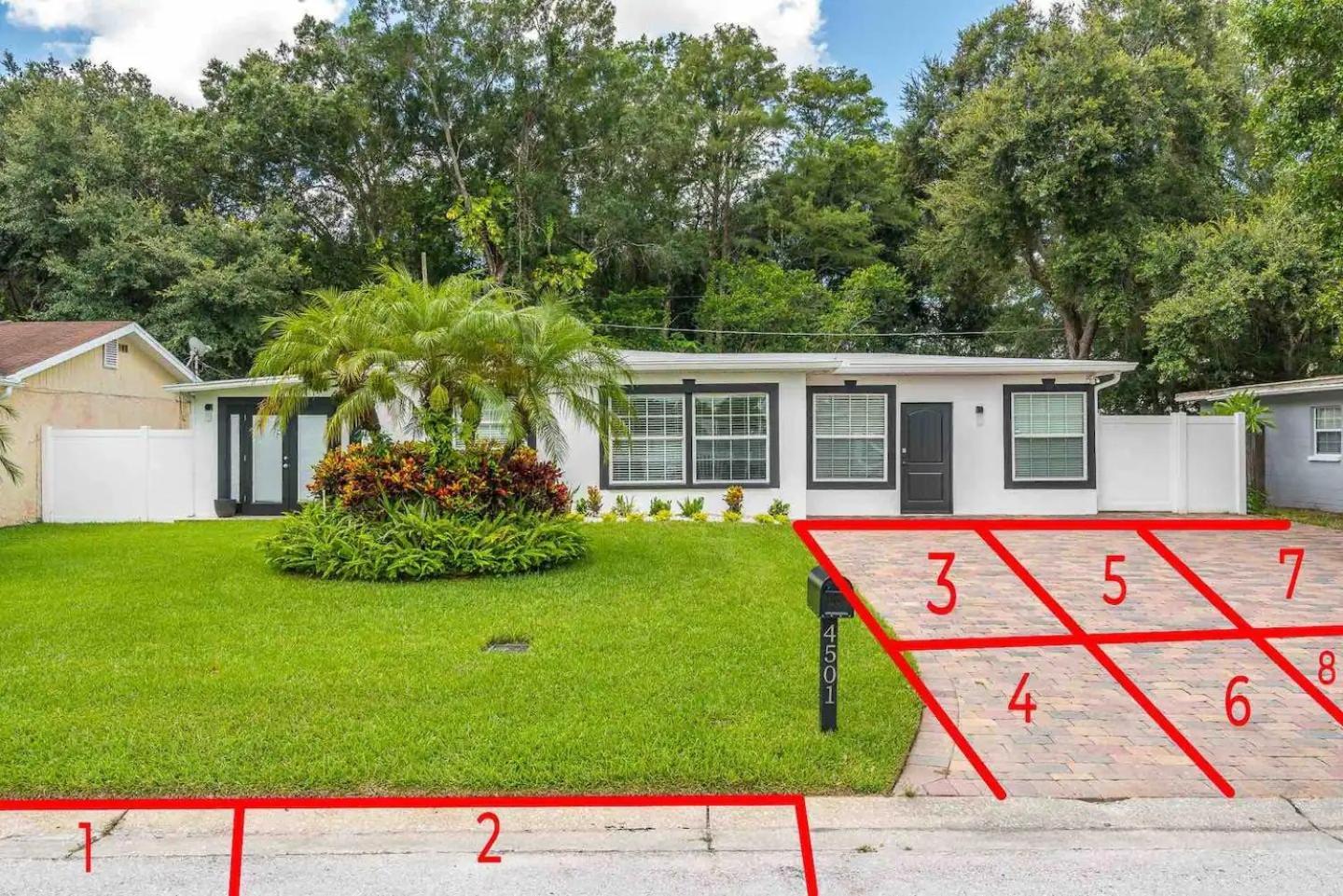 Willa Tranquil Paradise 4Br - 2 Miles To Tampa Bucs Stadium Zewnętrze zdjęcie