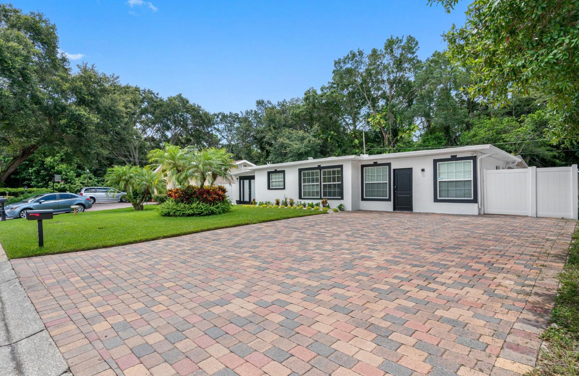 Willa Tranquil Paradise 4Br - 2 Miles To Tampa Bucs Stadium Zewnętrze zdjęcie
