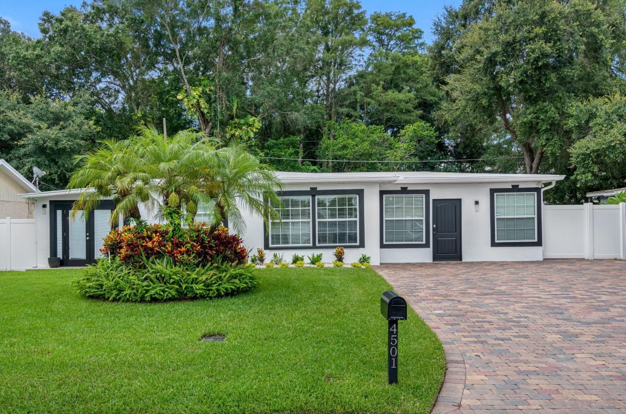 Willa Tranquil Paradise 4Br - 2 Miles To Tampa Bucs Stadium Zewnętrze zdjęcie
